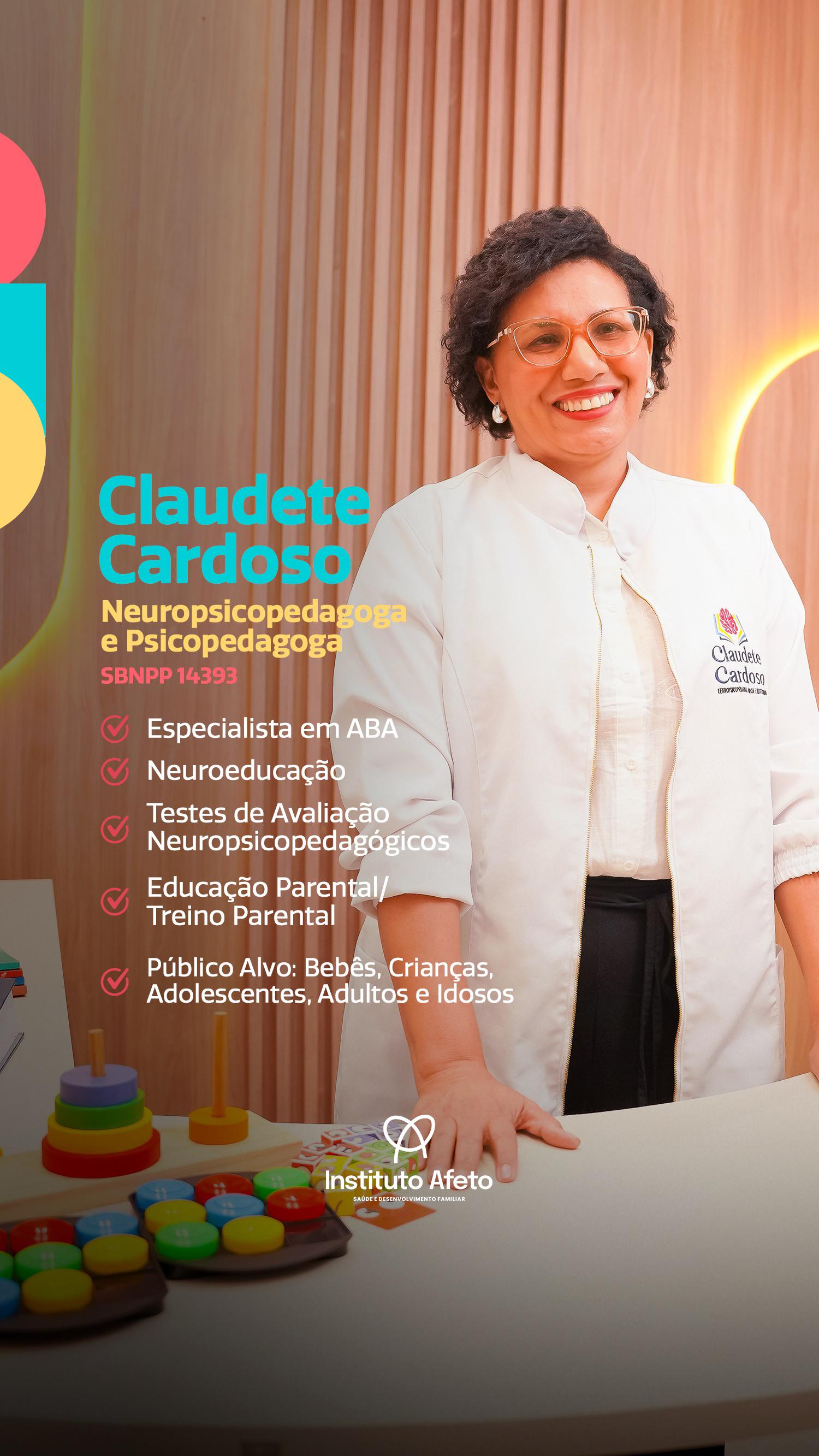 Neuropsicopedagoga Claudete